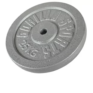 Gorilla Sports Obciążenie żeliwne 25kg - Obciążenia - miniaturka - grafika 1