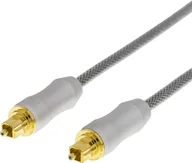 Kable komputerowe i do monitorów - Kabel Deltaco High End Toslink kabelis optinis skaitmeninio garso kabelis, 3 m, juodas / TOTO-13-K / R00190003 - miniaturka - grafika 1
