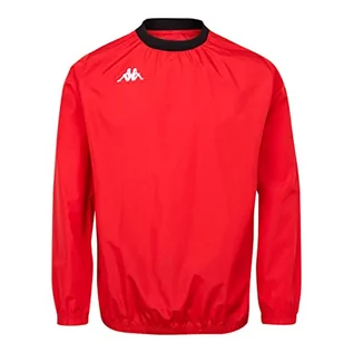 Bluzy dla chłopców - Kappa Bluza chłopięca Gaggio Sweat czerwony czerwony 6 lat 304IN80 - grafika 1
