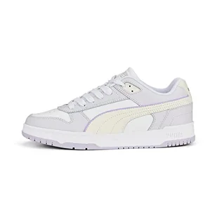 PUMA Męskie trampki Rbd Game Low, Puma White Puma Black Loveable Puma Gold, 39 EU - Trampki męskie - miniaturka - grafika 1