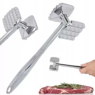 Tłuczek do mięsa metalowy dwustronny młotek ubijak - Pozostałe akcesoria kuchenne - miniaturka - grafika 1