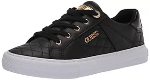 GUESS Damskie trampki Loven, Czarny wiele, 36 EU - Trampki damskie - miniaturka - grafika 1