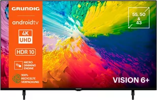 Telewizor GRUNDIG 43 VOE 73 43" 4K UHD LED Smart TV Dolby Android TV - Telewizory - miniaturka - grafika 1