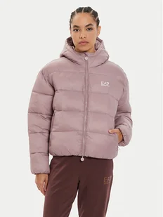 EA7 Emporio Armani Kurtka zimowa 6DTB17 TNGPZ Różowy Regular Fit - Kurtki damskie - miniaturka - grafika 1