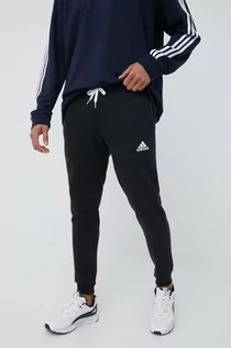 Spodnie męskie - Adidas Performance Performance spodnie dresowe Entrada 22 męskie kolor czarny gładkie - grafika 1
