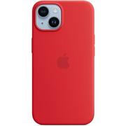 Etui i futerały do telefonów - Etui APPLE Silicone Case MagSafe do iPhone 14 Czerwony - miniaturka - grafika 1