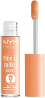 Błyszczyki do ust - NYX PROFESSIONAL MAKEUP THIS IS MILKY GLOSS 18 Salted Caramel Shake 4ml - Błyszczyk do ust 18 Salted Caramel Shake - miniaturka - grafika 1