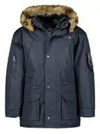 Kurtki damskie - Canadian Peak Parka "Airstop" w kolorze granatowym - miniaturka - grafika 1
