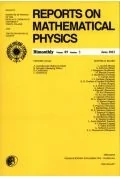reports on mathematical physics 89/3 2022 - Czasopisma - miniaturka - grafika 1