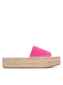 Espadryle damskie - Calvin Klein Espadryle Ebeth HW0HW02894 Różowy - miniaturka - grafika 1