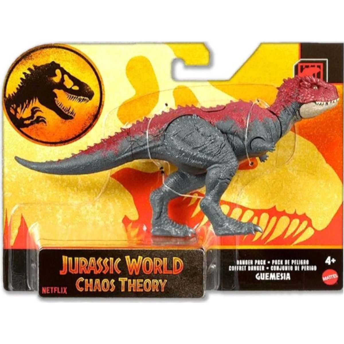 JURASSIC WORLD CHAOS THEORY ORYGINALNA RUCHOMA FIGURKA DINOZAUR GUEMESIA