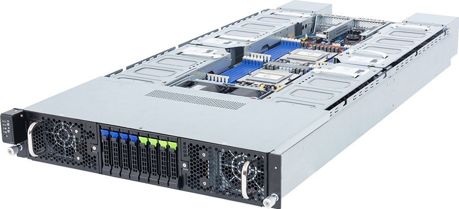 Serwer Gigabyte Server G294-Z43-AAP2 2xAMD 9535 24x32GB DDR5 2x960GB SATA 9CLN4C42MR-00 4xNvidia L40s PSU Dual 3000W 80 PLUS Titanium GIGABYTE G294-Z43-AAP2-L40S-319