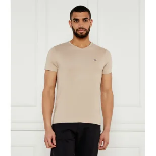 Gant T-shirt Slim Fit - Koszulki męskie - miniaturka - grafika 1