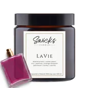 Świece - Świeca sojowa LaVie 120ml - miniaturka - grafika 1
