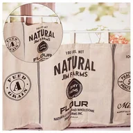 Firany - Zazdrostka Firanka Boho Retro do Kuchni Lambrekin z Napisami 140/45 cm - miniaturka - grafika 1