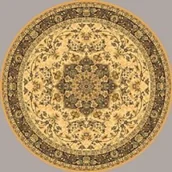 Dywany - Dywan Dywilan Polonia KORDOBA sepia 2 koło wełna - miniaturka - grafika 1