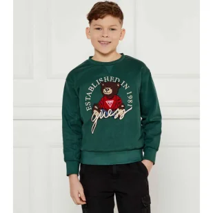 Guess Bluza Oversize fit - Bluzy dla chłopców - miniaturka - grafika 1
