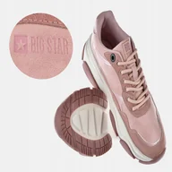 Sneakersy damskie - Big Star Buty Damskie Obuwie Sportowe Sneakersy - miniaturka - grafika 1
