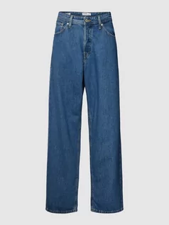 Spodnie męskie - Jeansy o kroju baggy fit z 5 kieszeniami model ‘ALEX’ - grafika 1
