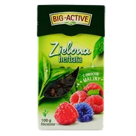 Herbata - Bio-Active Zielona z Maliną 100g herbata liściasta - miniaturka - grafika 1