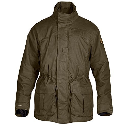 Fjallraven Męska kurtka sportowa zielony ciemnooliwkowy 3XL