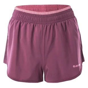 Damskie Spodenki HI-TEC LADY LARIA M000212333 – Fioletowy - Spodenki damskie - miniaturka - grafika 1