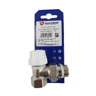 Zawory i kraniki - Zawór grzejnikowy termostatyczny z nastawą wstępną kątowy- 1/2" WADEP - miniaturka - grafika 1