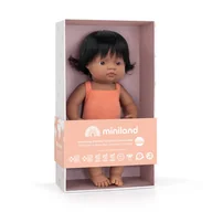 Lalki dla dziewczynek - Lalka dziewczynka Colourful Edition Miniland Doll - Hiszpanka 38 cm - miniaturka - grafika 1