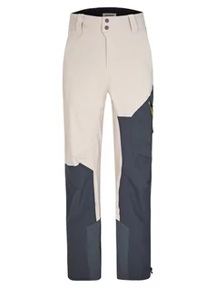 Spodnie narciarskie - Ziener Spodnie narciarskie "Nirio" w kolorze beżowo-szarym - grafika 1