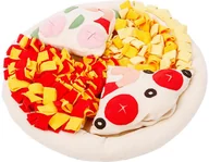 Zabawki dla psów - PLUSZOWA PIZZA dla psa ZABAWKA Mata EDUKACYJNA XL - miniaturka - grafika 1