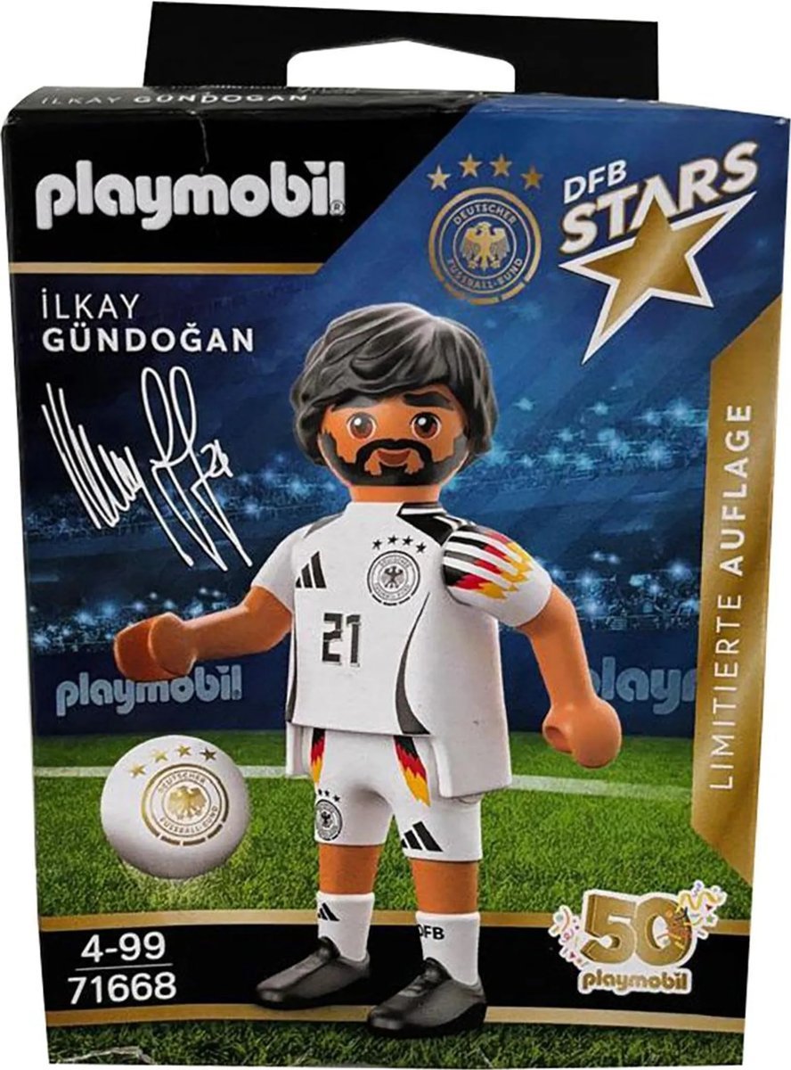 PLAYMOBIL 71668 Footballer DFB Ilkay Gundogan