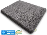 Dywaniki łazienkowe - Dywanik kąpielowy Sky ekstra puszysty wiele kolorów i rozmiarów srebrnoszary 60 x 100 cm - miniaturka - grafika 1