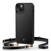 Etui i futerały do telefonów - Etui SPIGEN Cyrill Classic Charm Mag MagSafe do Apple iPhone 14 Czarny - miniaturka - grafika 1