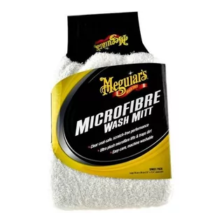 Akcesoria do mycia samochodu - Meguiars Microfiber Wash Mitt - Rękawica z mikrofibry do mycia samochodu - grafika 1