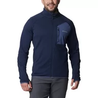 Odzież trekkingowa damska - Bluza trekkingowa rozpinana Męska Columbia Triple Canyon Full Zip - miniaturka - grafika 1