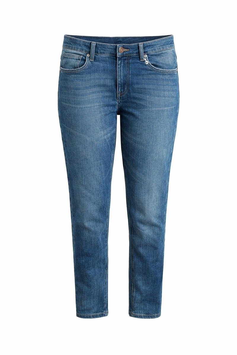 GUESS JEANSY DAMSKIE NIEBIESKIE RURKI Z PRZETARCIAMI 167 GGA