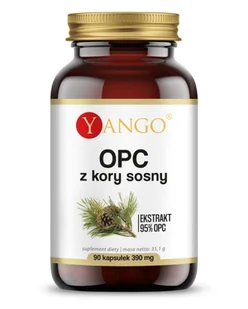 YANGO Yango Opc z kory sosny 90 k bioflawonoidy YA0824 - Suplementy naturalne - miniaturka - grafika 1