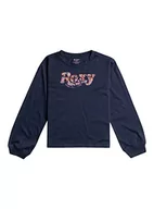 Koszulki dla dziewczynek - ROXY Modna koszulka dziewczęca niebieska 16/XXL - miniaturka - grafika 1
