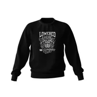 Odzież do sportów motorowych - Czarna bluza LOWERED LIFESTYLE-S - miniaturka - grafika 1