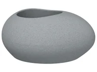 Skrzynie ogrodowe - Scheurich Donica Scheurich Flow (Szary optyka betonu, Ø 73 cm, wysokość 35 cm) - miniaturka - grafika 1