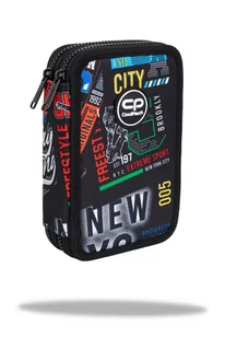 Piórnik 2-komorowy z wyposażeniem Coolpack Jumper 2 big city - Piórniki - miniaturka - grafika 1