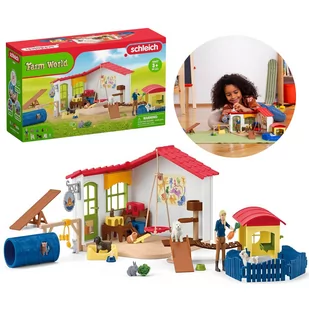 SLH42607 Schleich Farm World - Hotel dla zwierząt, figurki dla dzieci 3+ - Figurki dla dzieci - miniaturka - grafika 1