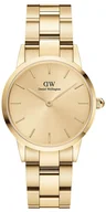 Zegarki damskie - Zegarek Daniel Wellington DW00100403 Iconic Link Unitone - - miniaturka - grafika 1