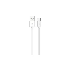 Devia Kabel USB Typ C biały 2m BRA006903 - Kable USB - miniaturka - grafika 1