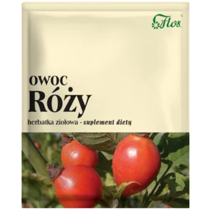 RÓŻA OWOC suplement diety 50g FLOS - Suplementy naturalne - miniaturka - grafika 1