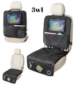 Akcesoria do fotelików - Mata Ochronna Pod Fotelik Samochodowy Osłona Fotel GRUBA Sorino MULTI 3w1 - miniaturka - grafika 1