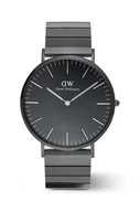 Zegarki męskie - Daniel Wellington zegarek męski kolor czarny DW00100778 - miniaturka - grafika 1