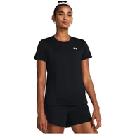 Koszulki sportowe damskie - Koszulka damska Under Armour Tech SSC - Solid Rozmiar: S / Kolor: czarny - miniaturka - grafika 1