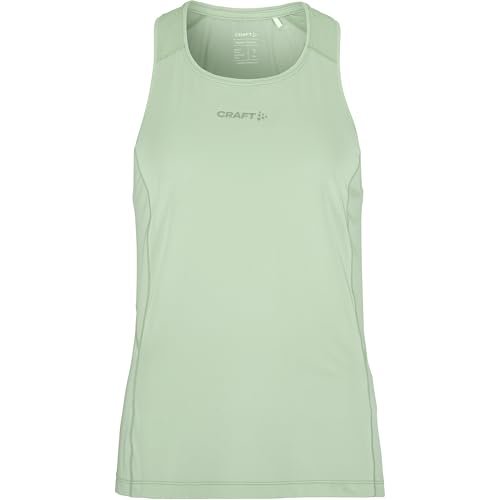 Craft ADV Essence Singlet 2 Glacial – oddychający top sportowy XXL z racerback – koszulka treningowa z poliestru pochodzącego z recyklingu do treningu i jogi
