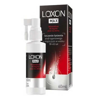 Sanofi Aventis LOXON 5% płyn na skórę głowy 60 ml
